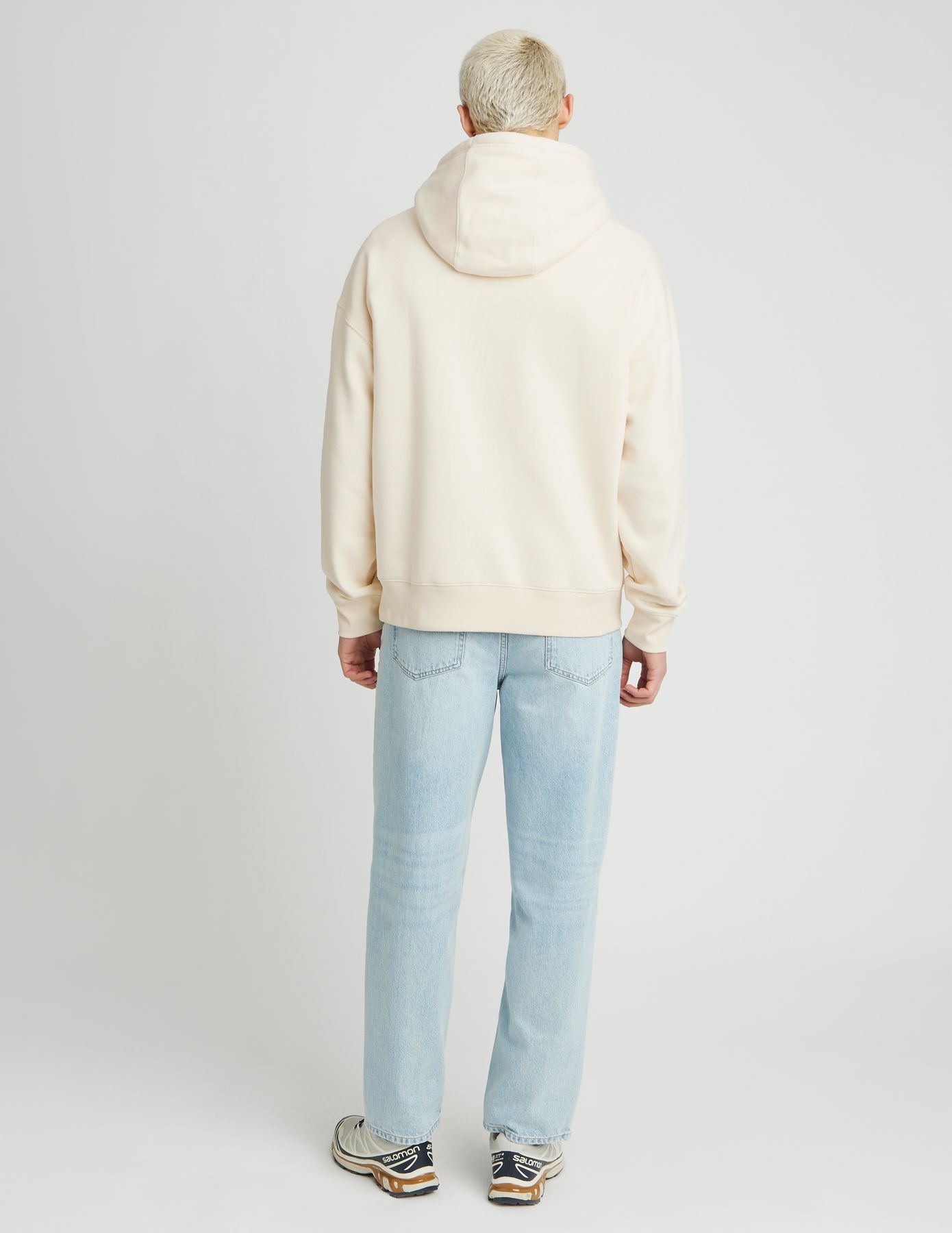 Sweat à capuche boxy