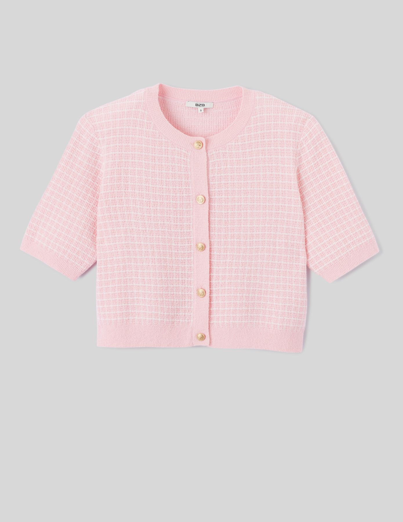 Gilet manches courtes fantaisie