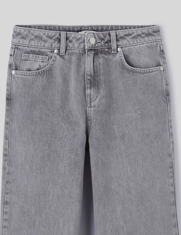 Jean wide leg revers