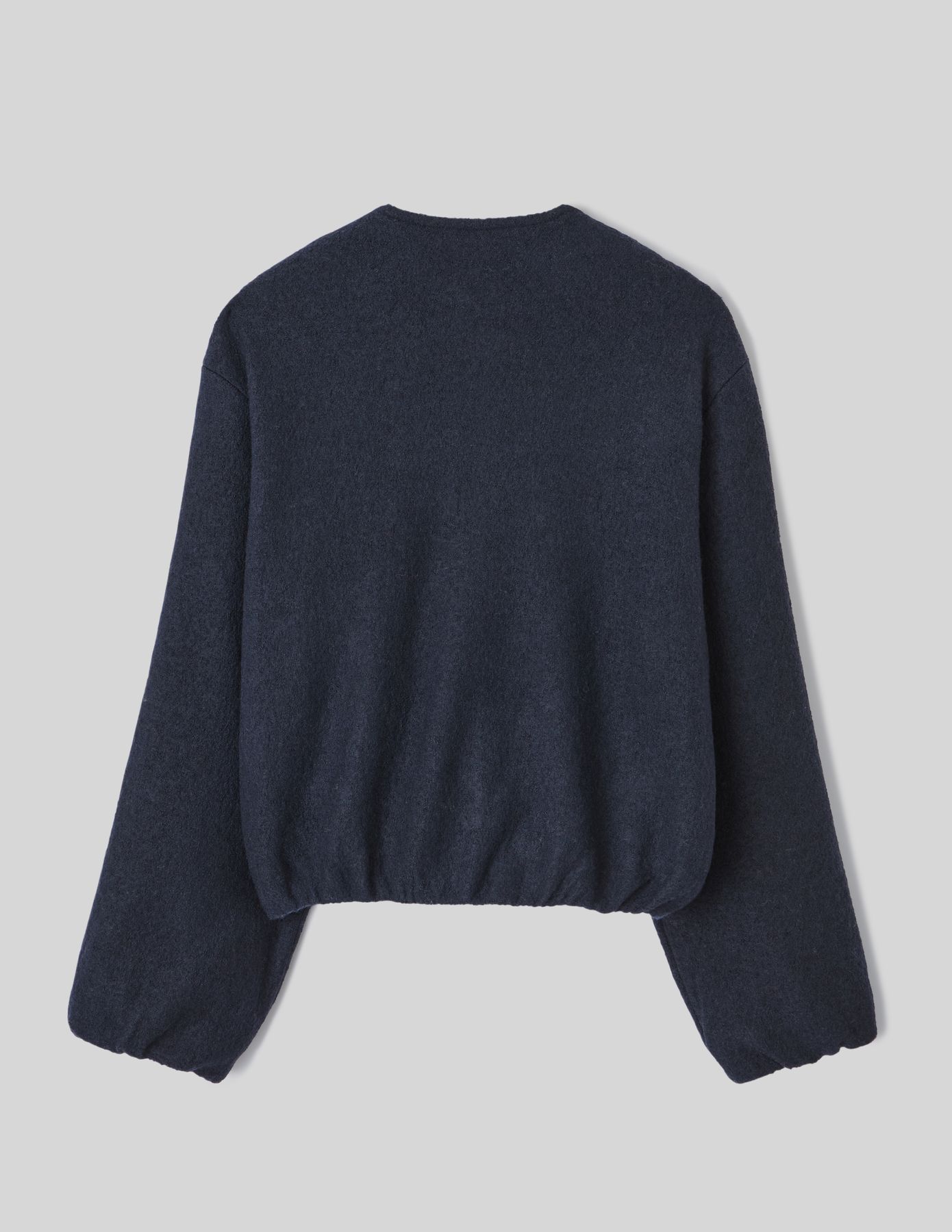 Veste boule en laine