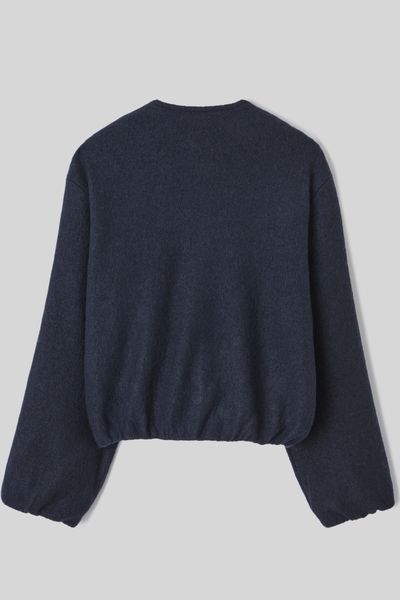 Veste boule en laine
