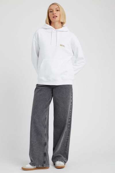 Sweat capuche imprimé dos