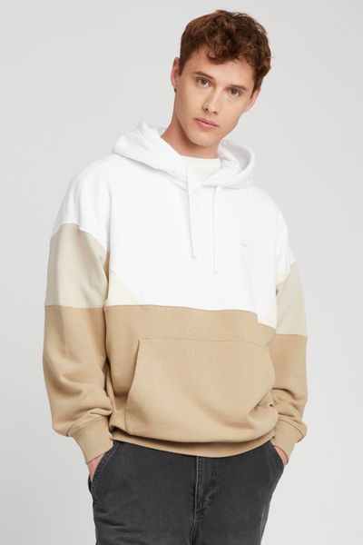 Sweat à capuche colorblock