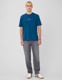 T-shirt broderie poitrine