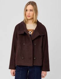 Lainage court col montant