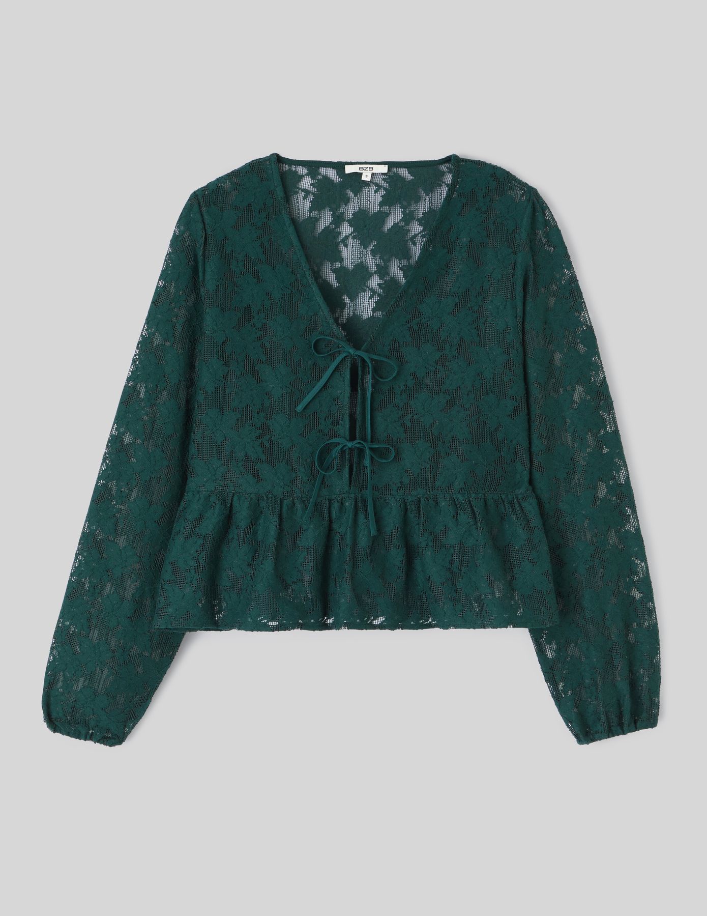 T-shirt en crochet &agrave; nouer