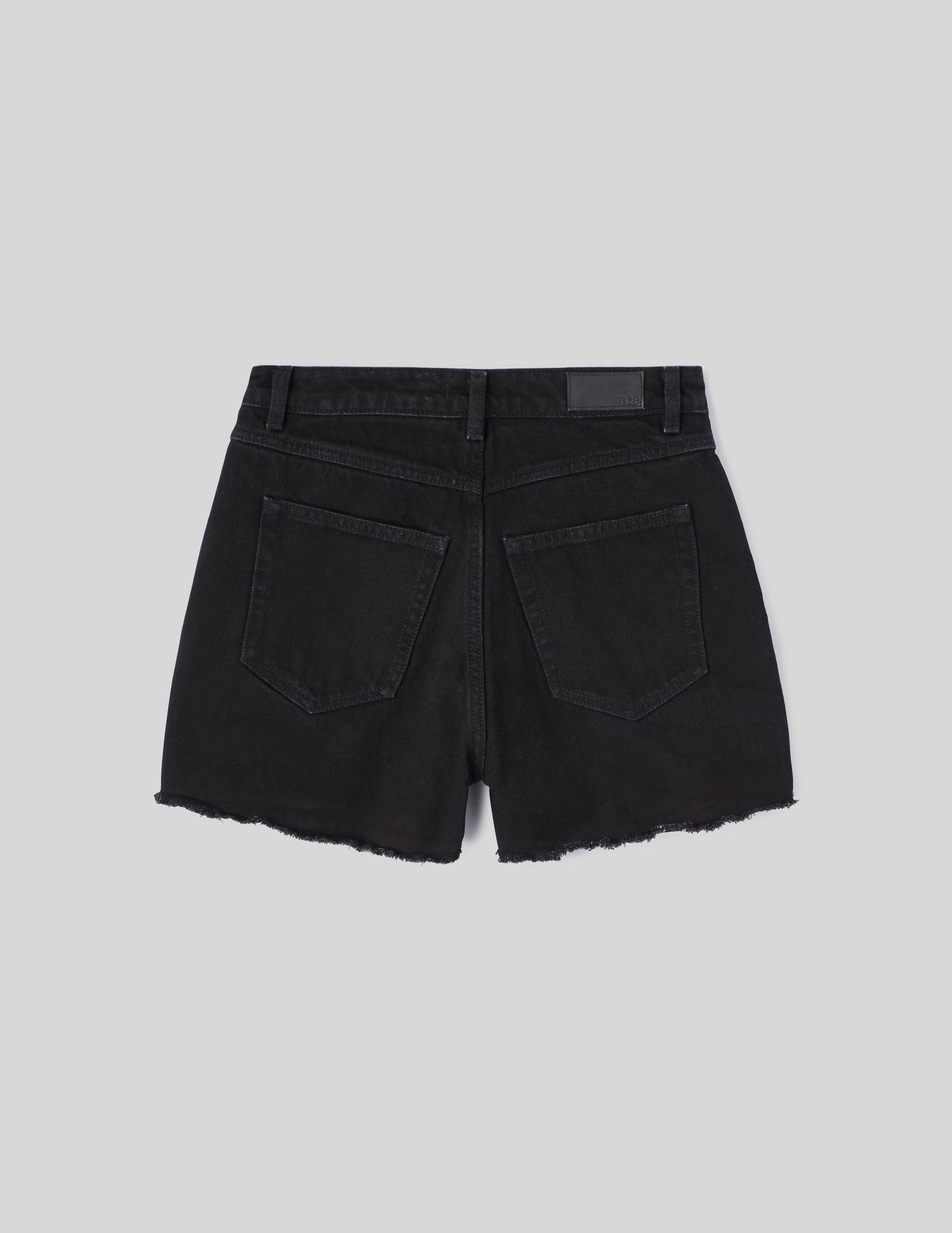 Short en jean raw cut
