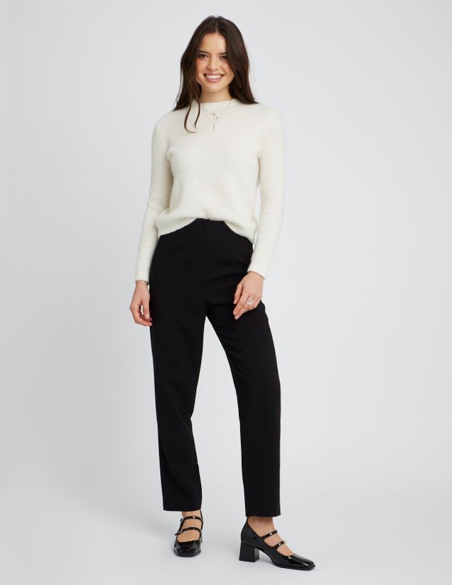 Pantalon tailleur droit
