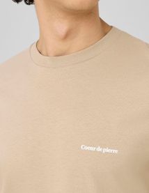 T-shirt message poitrine