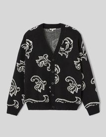 Gilet &agrave; motifs