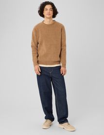 Pull maille chenille