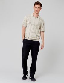 Pantalon de ville coton lin