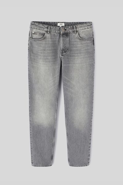 Jean relaxed gris moyen