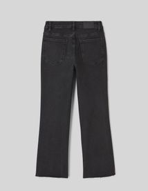 Jean flare cropped
