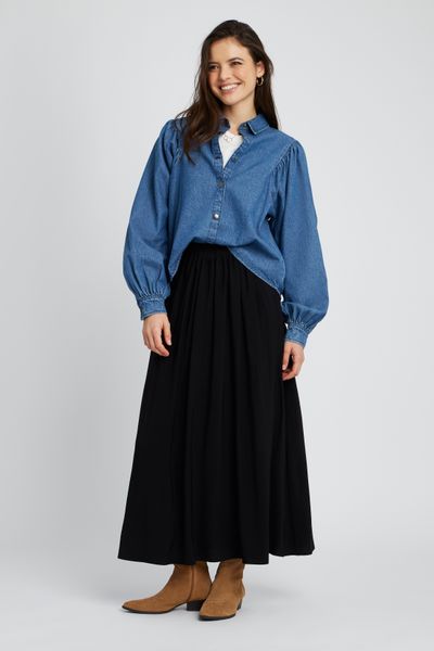 Chemise en denim