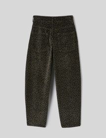 Pantalon imprim&eacute; coupe ballon