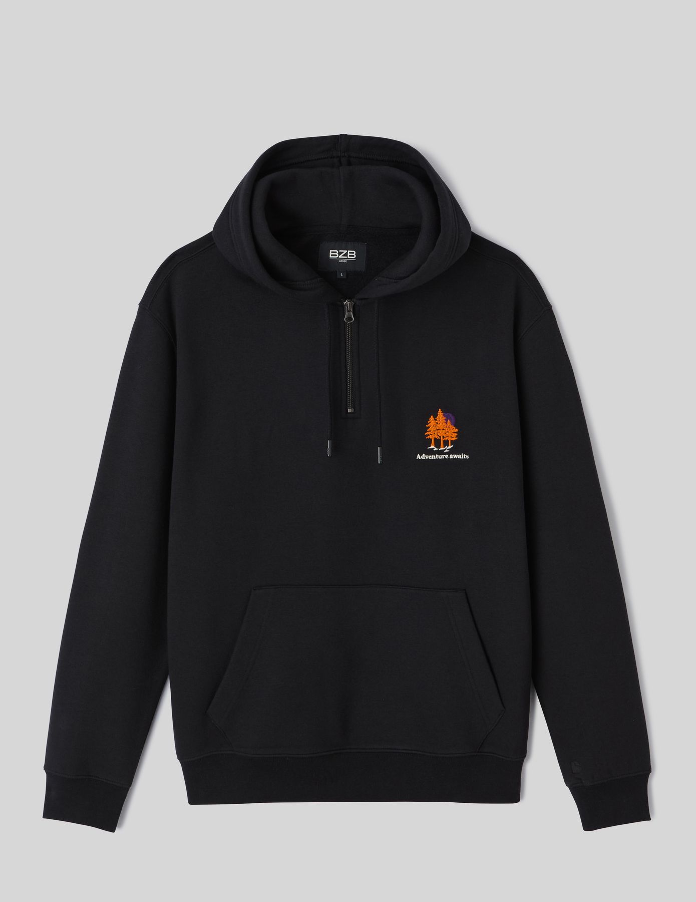 Sweat broderie poitrine