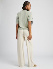 Pantalon fluide droit