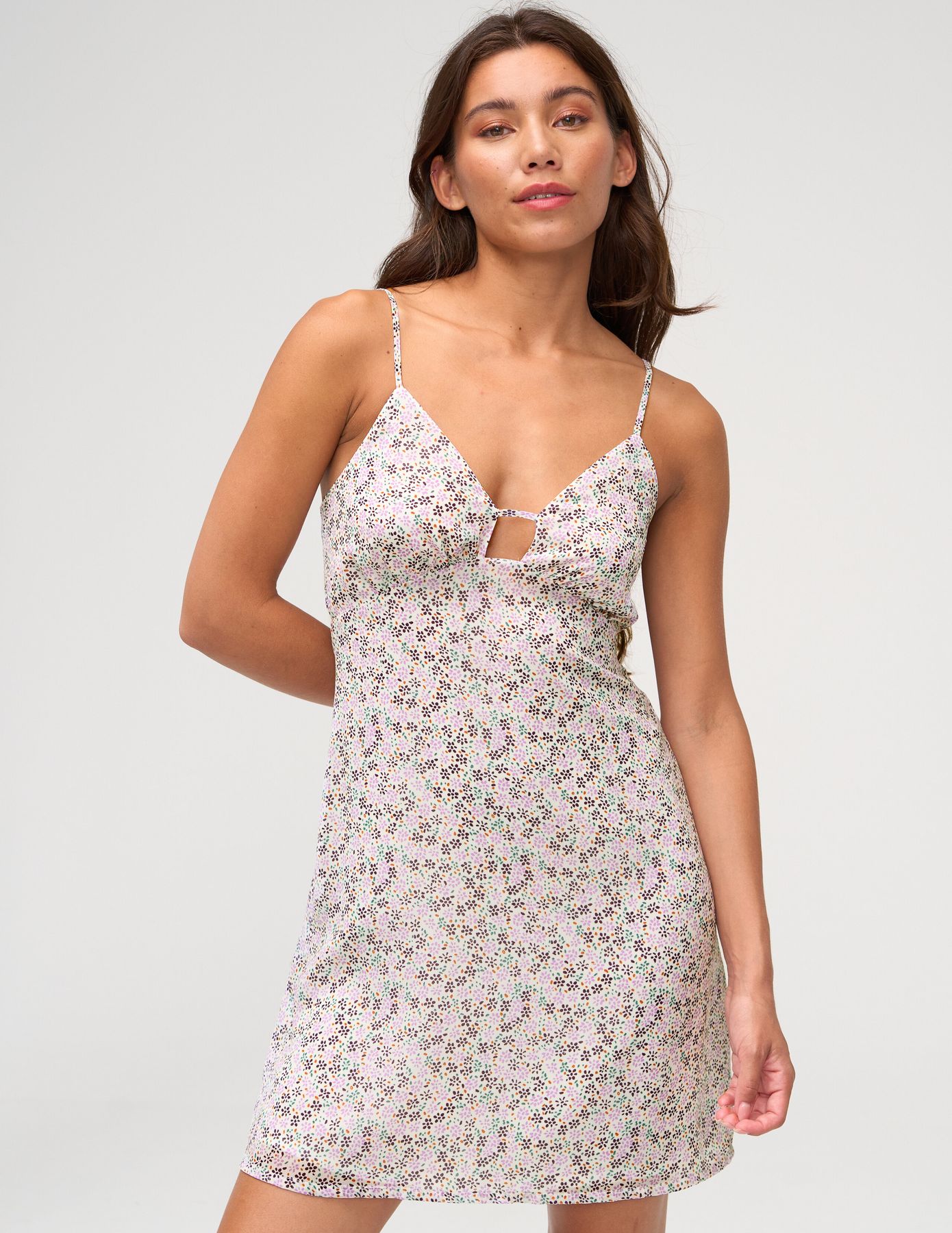 Robe courte imprimée