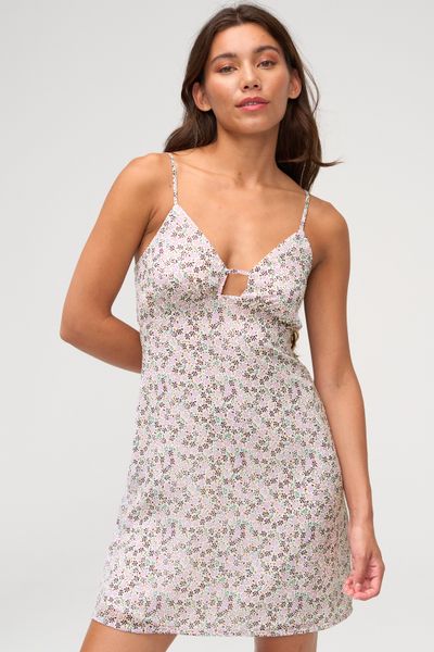 Robe courte imprimée