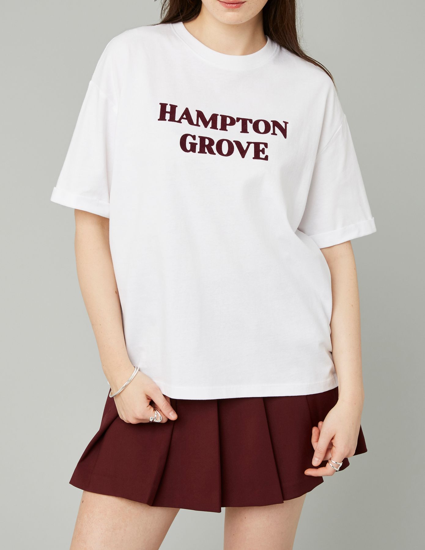 T-shirt imprim&eacute; flock