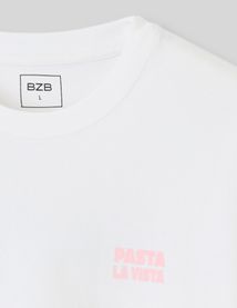 T-shirt imprim&eacute; devant/dos