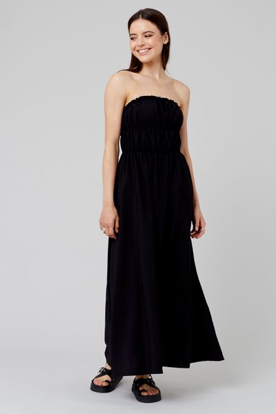 Robe longue bustier
