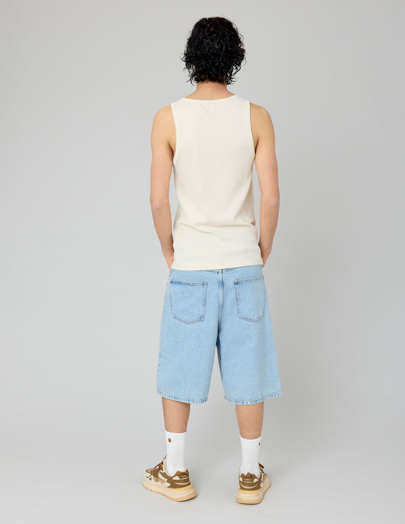 Bermuda en jean long