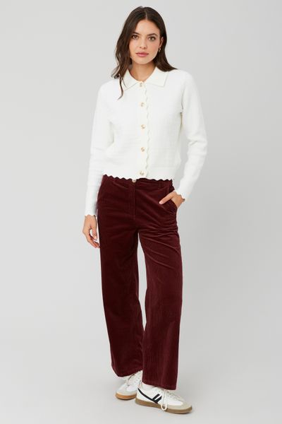 Gilet col polo boutonné