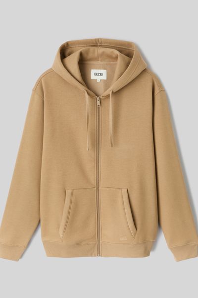 Sweat zippé à capuche