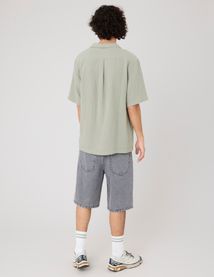 Chemise manches courtes gaze de coton