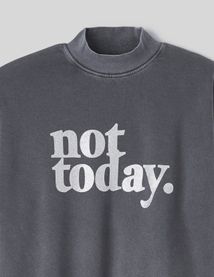 Sweat col montant pailleté