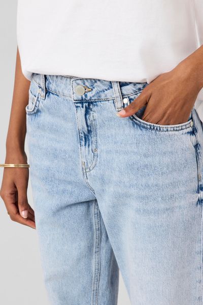 Jean straight taille basse
