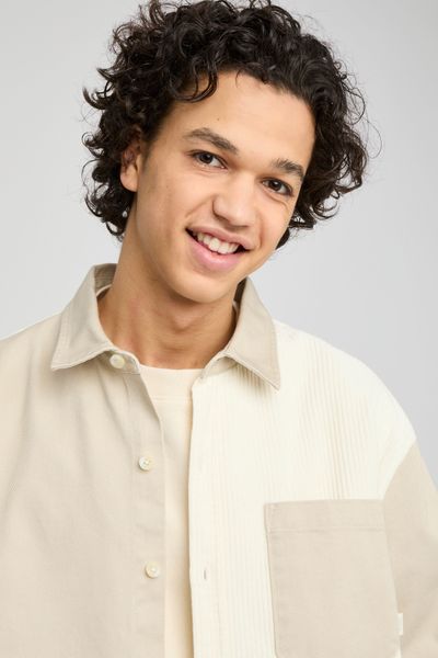 Surchemise unie patch