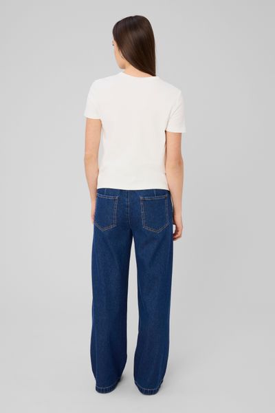 Pantalon denim fluide