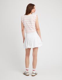 T-shirt sans manches rayé