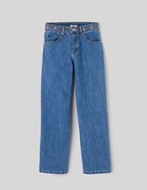 Jean baggy brod&eacute;