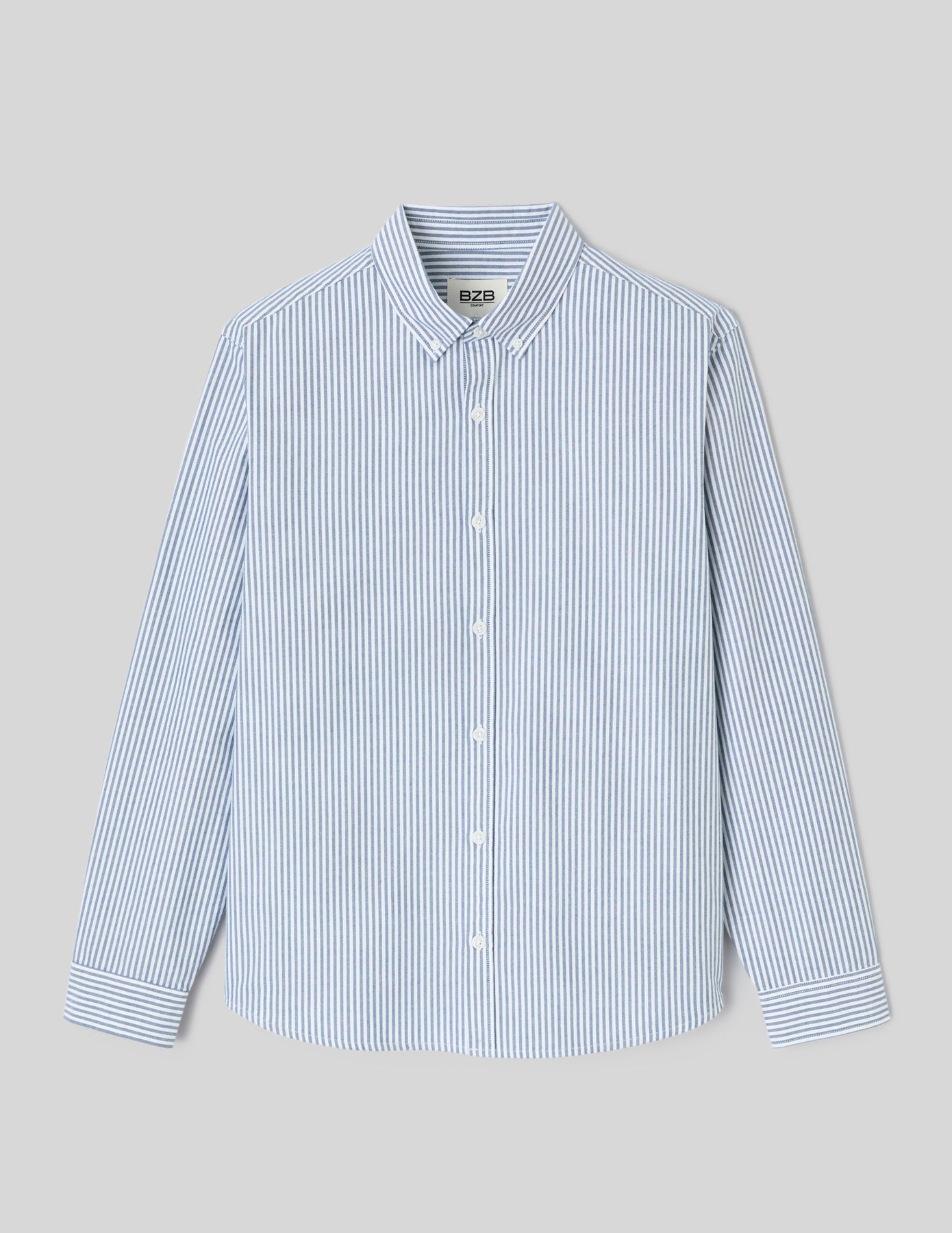 Chemise oxford ray&eacute;e