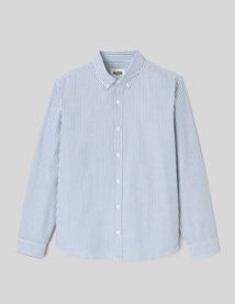 Chemise oxford ray&eacute;e