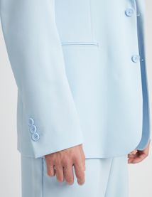 Veste de costume coupe droite