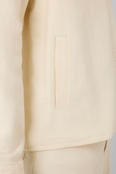 Veste zipp&eacute;e textur&eacute;e