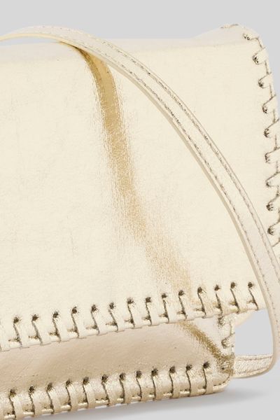 Sac pochette doré
