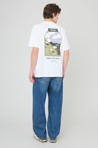 Jean barrel stone &agrave; d&eacute;coupes