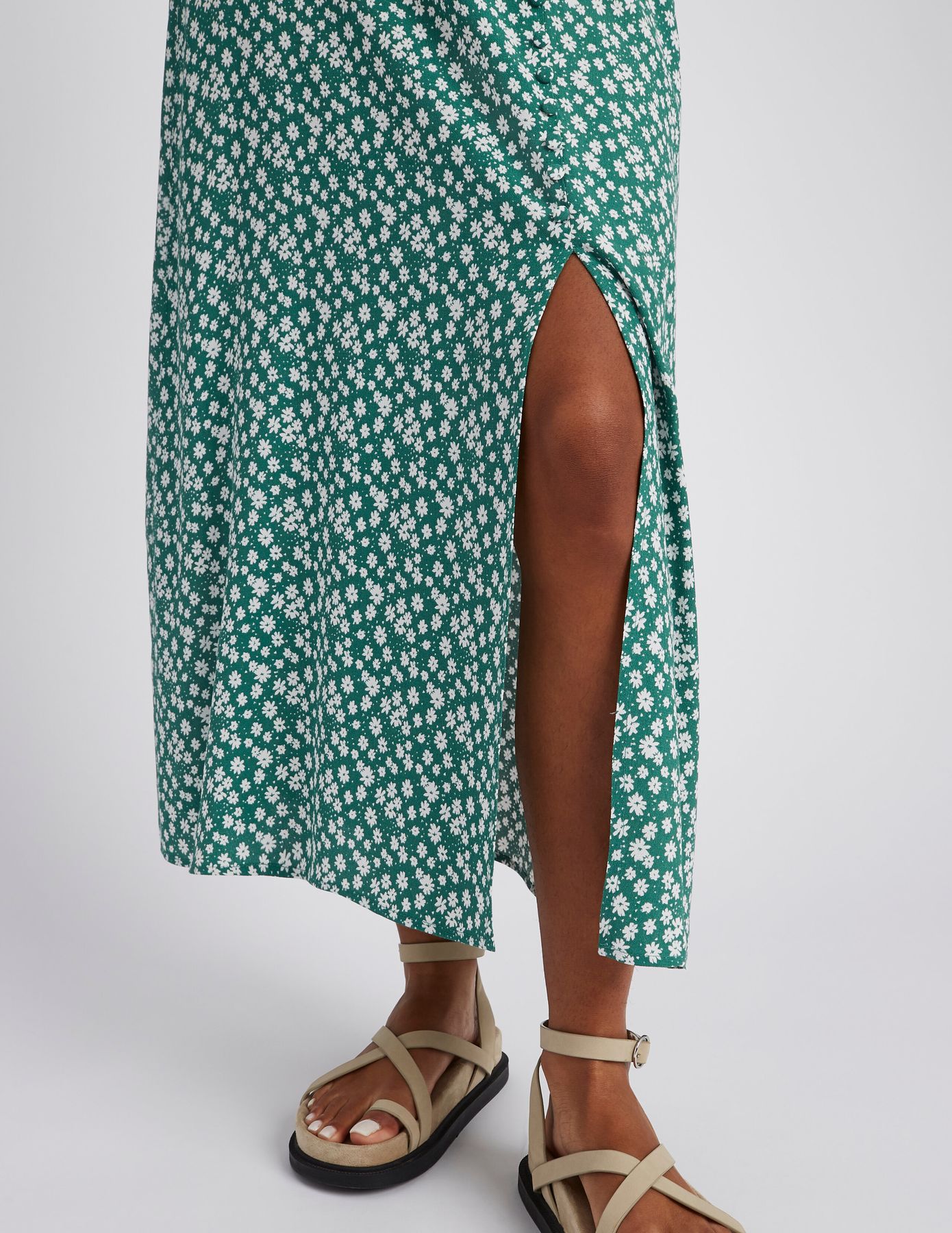 Jupe longue imprim&eacute;e