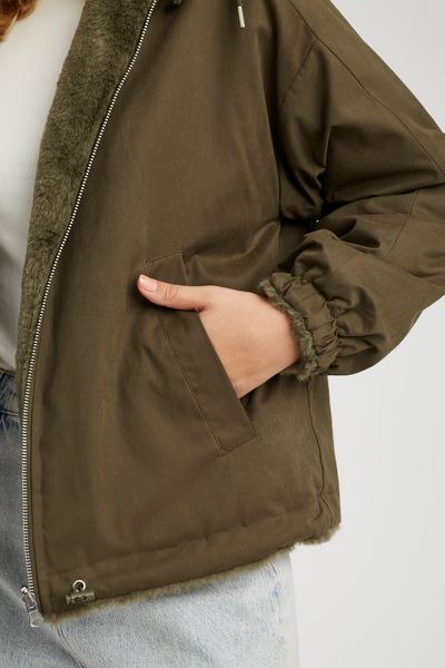 Blouson &agrave; capuche