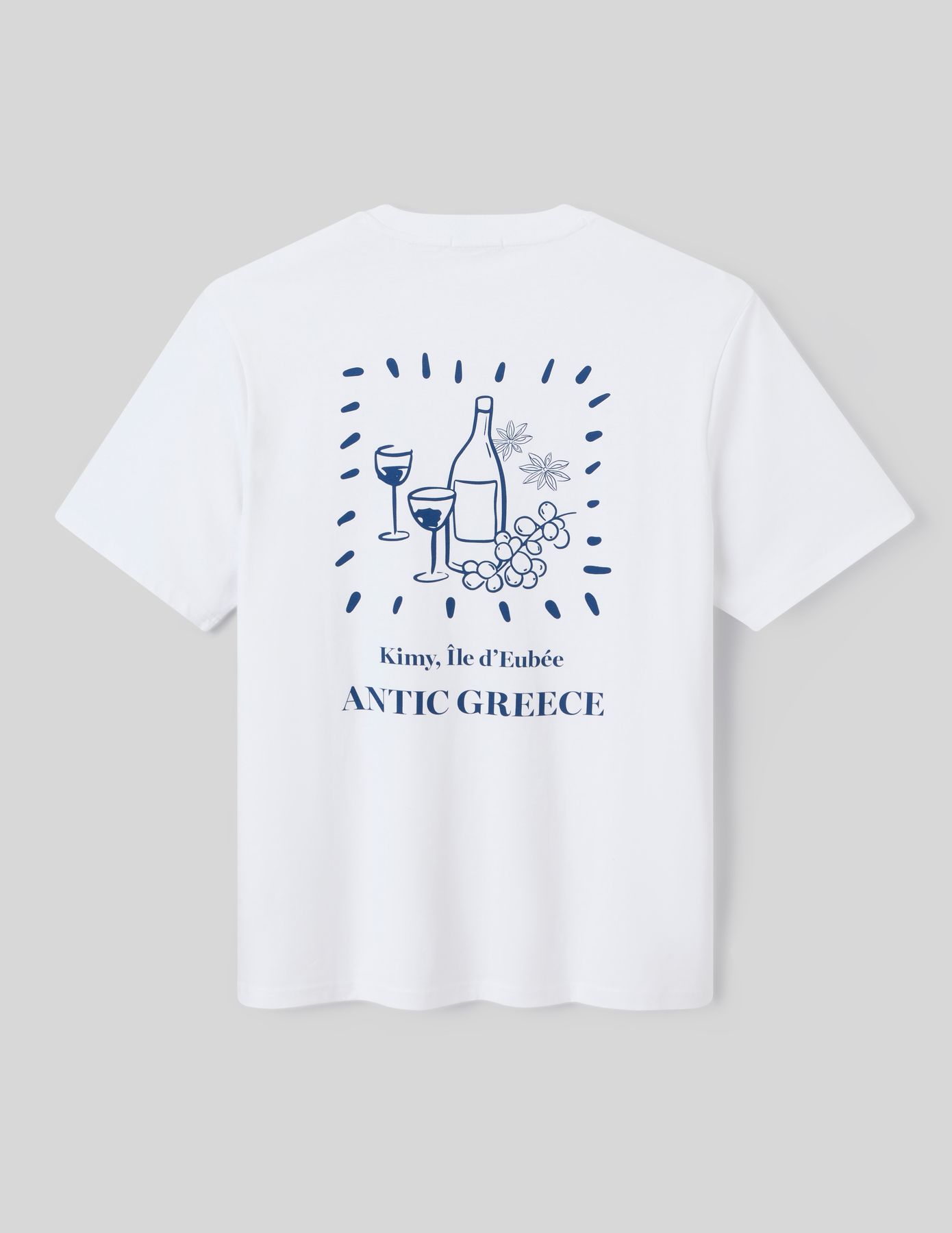 T-shirt imprimé devant dos