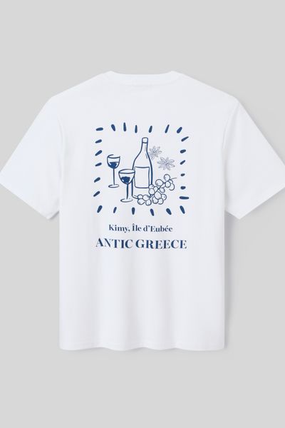 T-shirt imprimé devant dos