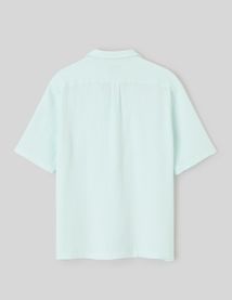Chemise manches courtes gaze de coton