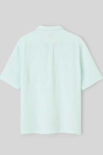Chemise manches courtes gaze de coton