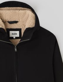Blouson à capuche en canvas